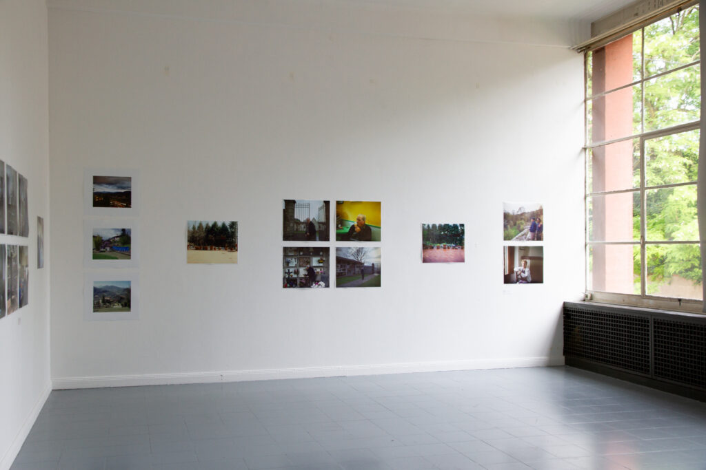 Vue de l'exposition Bella Ciao !, DNSEP, 2012