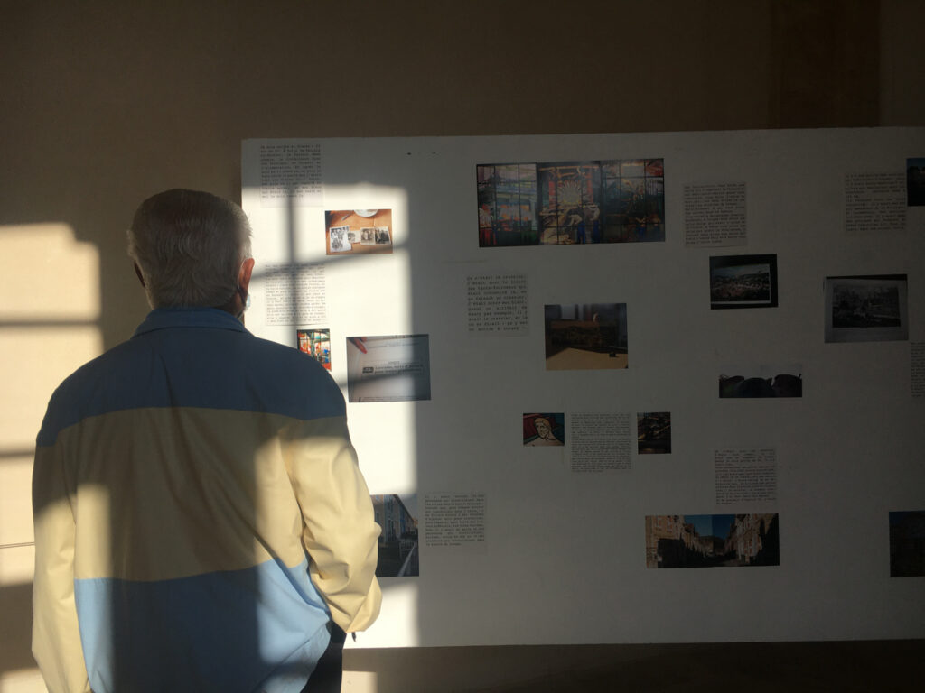 Vue de l'exposition Longwy Vivra !, Mairie de Longwy Haut, 2021