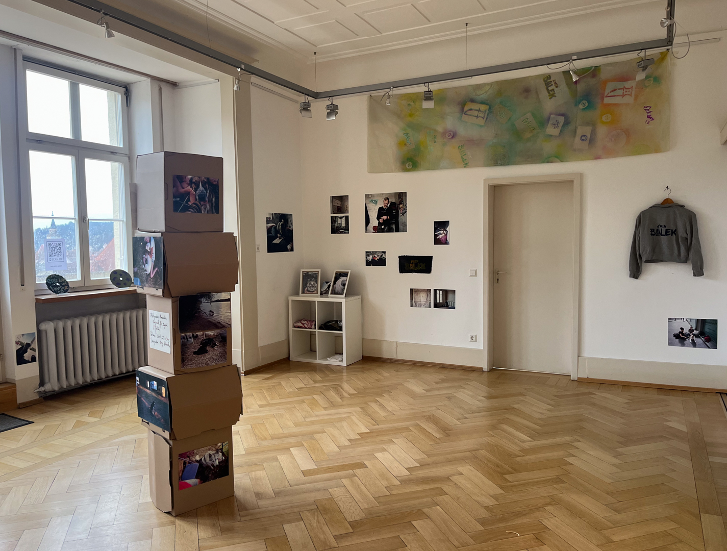 Vue de l'exposition ZONE 54 : Unrestricted Area, Institut Franco-Allemand de Tubingen, 2026