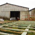 Corps de ferme, bâtiment ou est entreposé la paille